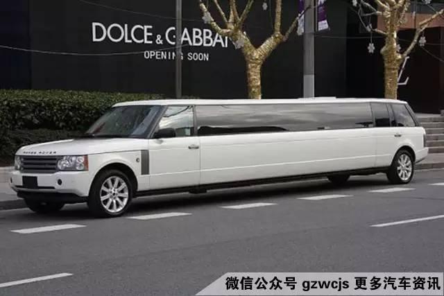 调个头要四车道 这些加长车型倍有面子