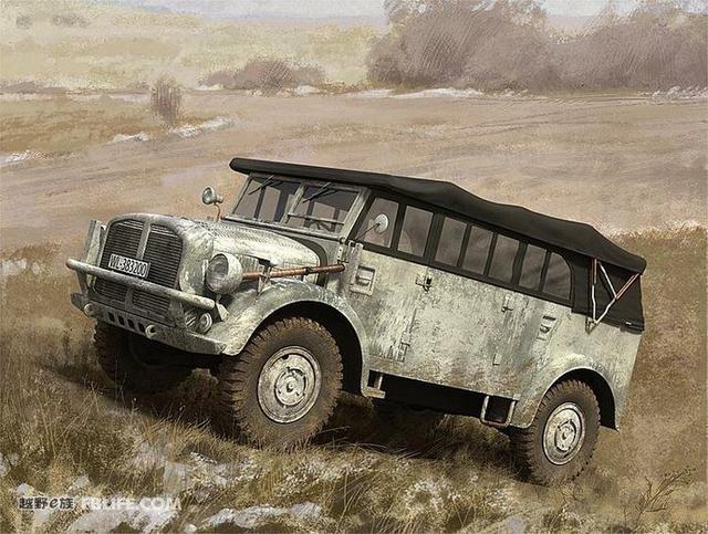 遗失的越野车鼻祖 二战德国经典越野车回顾